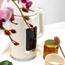 Bollitore Elettrico in acciaio 1,7L Selezione Della Temperatura Regolabile 2200W