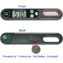 Termometro digitale da cucina sonda alimenti caldi e freddi barbecue display LCD