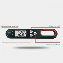 Termometro digitale da cucina sonda alimenti caldi e freddi barbecue display LCD