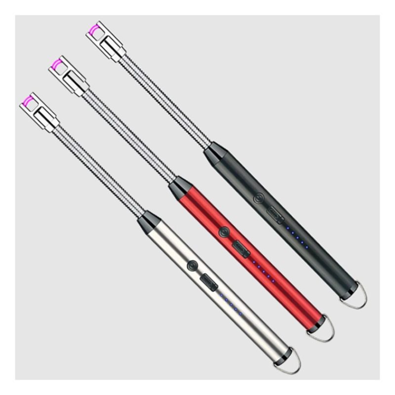 HOOMEI Accendino A Candela Elettrico USB Ricaricabile Accendigas Ba...
