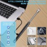 HOOMEI Accendino A Candela Elettrico USB Ricaricabile Accendigas Ba...