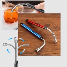 Accendino A Candela Elettrico USB Ricaricabile Accendigas Barbecue Campeggio