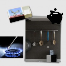 Accendino A Candela Elettrico USB Ricaricabile Accendigas Barbecue Campeggio