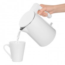 Bollitore Elettrico in acciaio Scalda Acqua per Bevande da 1.7L 1800w Tisane Thè