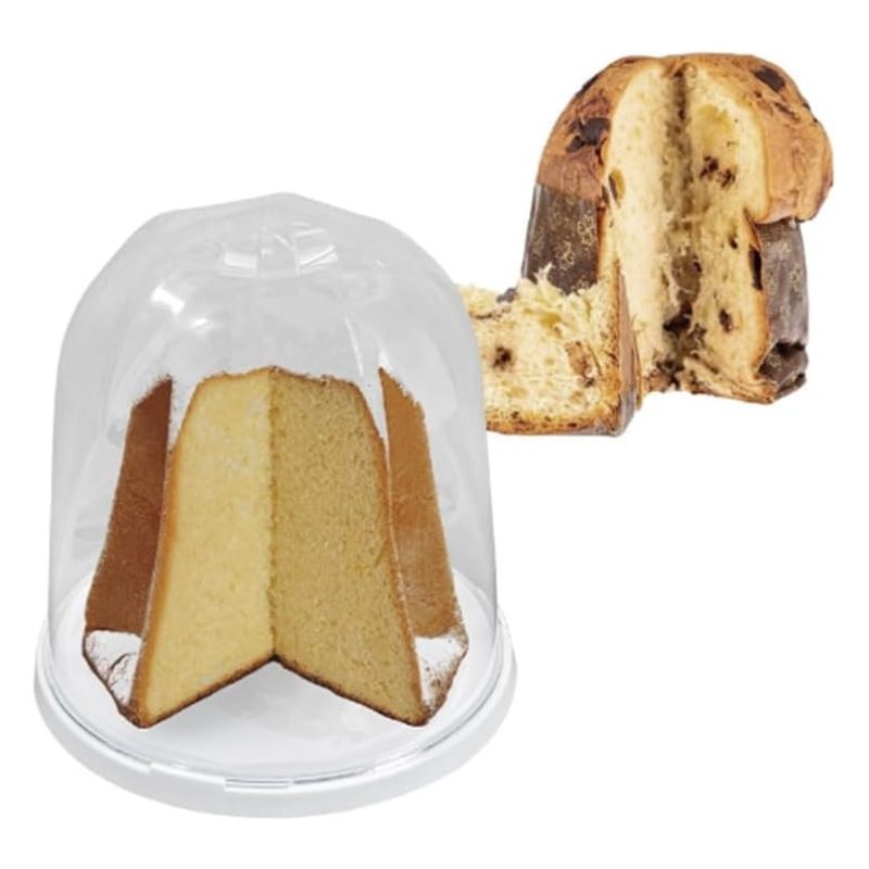 Due Esse Porta Panettone, Pandoro, Porta Dolci Rotondo, Campana Alt...