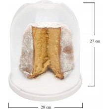 Porta Panettone, Pandoro, Porta Dolci Rotondo, Campana Alta 27 cm cucina