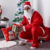 FGF Cappello di Babbo Natale 12 pz per feste Travestimento accessor...