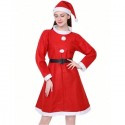 Costume Mamma Natale carnevale vestito adulta Babbo natale donna Christmas