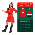 Costume Mamma Natale carnevale vestito adulta Babbo natale donna Christmas