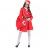 FGF Costume Mamma Natale carnevale vestito adulta Babbo natale donn...