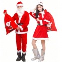 Costume Mamma Natale carnevale vestito adulta Babbo natale donna Christmas