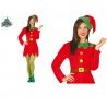 Guirca Costume da elfo Donna elfa aiutante di Babbo Natale tg L 46-...