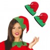 Guirca Cappello natale da elfo classico 3 PZ per donna uomo per nat...
