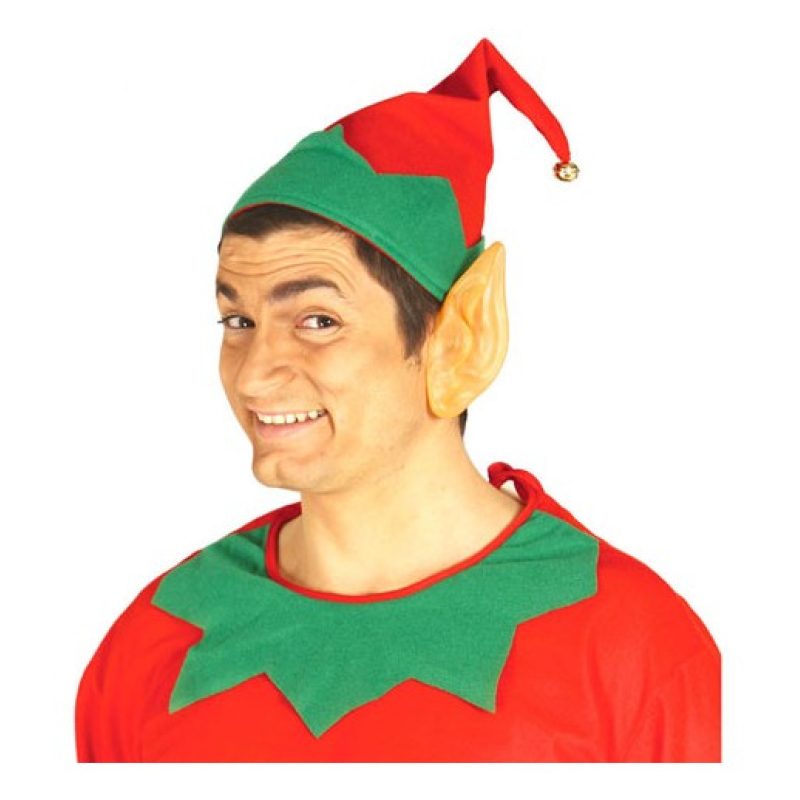 Guirca Cappello natale da elfo classico 3 PZ per donna uomo per nat...