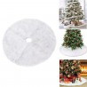 Tappeto Gonna Copertura Base Albero di Natale 60/90/120 cm Bianco E...