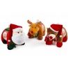 Hongu Set peluche e coperta 90x75cm natalizio per natale idea regal...