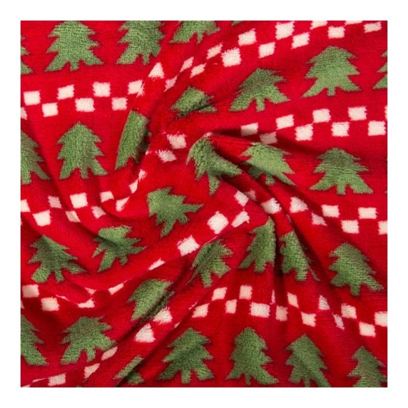 Hongu Set peluche e coperta 90x75cm natalizio per natale idea regal...