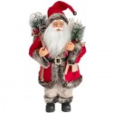 Babbo Natale 40cm Addobbo decorativo Decorazione Festa Natalizia standing