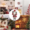 Babbo Natale 40cm Addobbo decorativo Decorazione Festa Natalizia standing