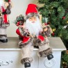 Hongu Babbo natale Noel baba 40Cm Seduto decorazioni natale Addobbo...