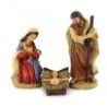 Due Esse Set 5 Pezzi Natività Presepe In Resina Sacra famiglia 11 c...