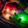 Delin Lampadina filamento Omino pan di zenzero USB vintage luce dec...