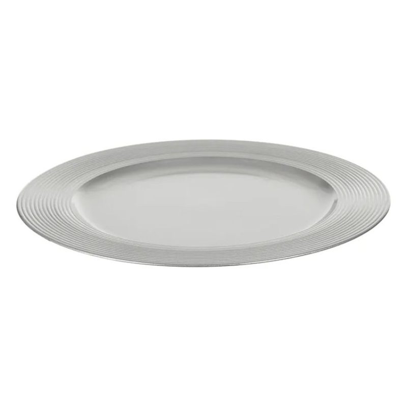 DEL GIUDICE 24x Sottopiatti Natalizi In Plastica 33cm Decorazioni N...
