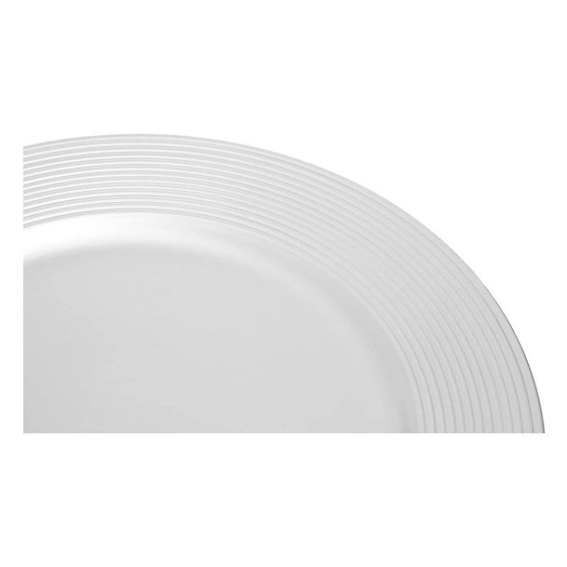 DEL GIUDICE 24x Sottopiatti Natalizi In Plastica 33cm Decorazioni N...