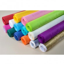 Tovaglia da Tavola in Carta Damascata 2PZ Colorata Rotolo 5mt Compleanni feste