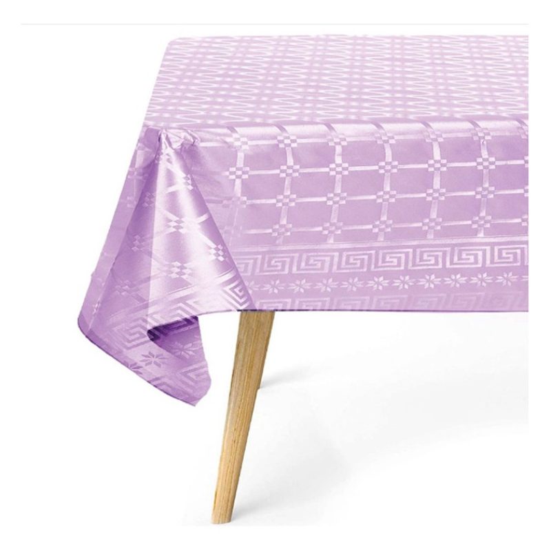 Sweeping Party Tovaglia da Tavola in Carta Damascata 2PZ Colorata R...