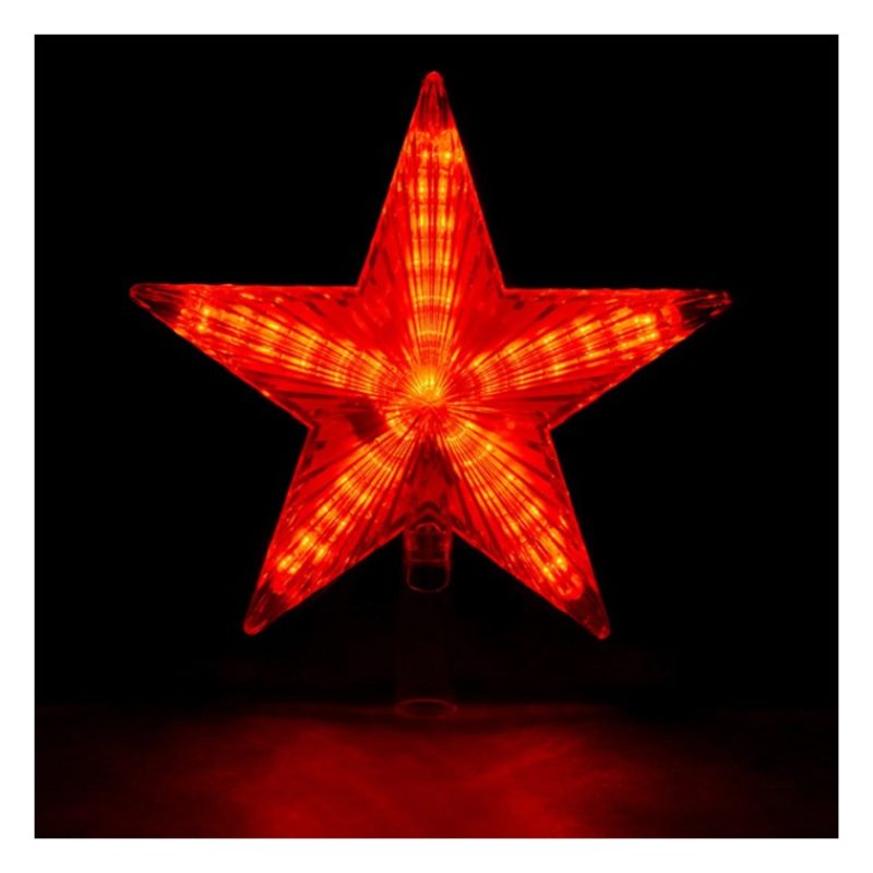 Hongu Puntale luminoso per albero di natale proiettore LED rosso fo...