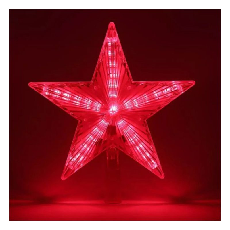Hongu Puntale luminoso per albero di natale proiettore LED rosso fo...