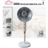 DCG Stufa Elettrica al Carbonio da Pavimento 900 W Bianco Arancio S...