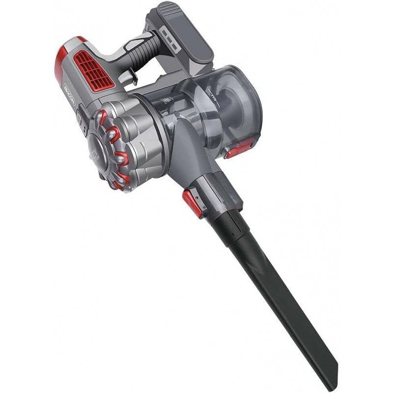 HOOMEI Aspirapolvere Scopa Elettrica Senza Sacco 2 in 1 Vacuum Clea...