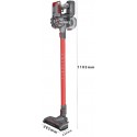 Aspirapolvere Scopa Elettrica Senza Sacco 2 in 1 Vacuum Cleaner Ciclonico 120W