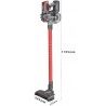 HOOMEI Aspirapolvere Scopa Elettrica Senza Sacco 2 in 1 Vacuum Clea...