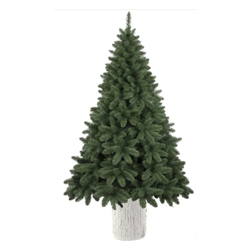 Base Tronco bianco piede Per Albero Di Natale Effetto Legno da 120 ...