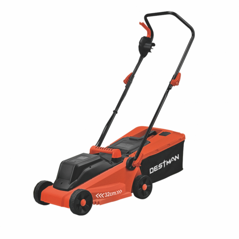 Tagliaerba elettrico Rasaerba tosaerba 1200W Taglio 32cm 230 V 30L Manubrio