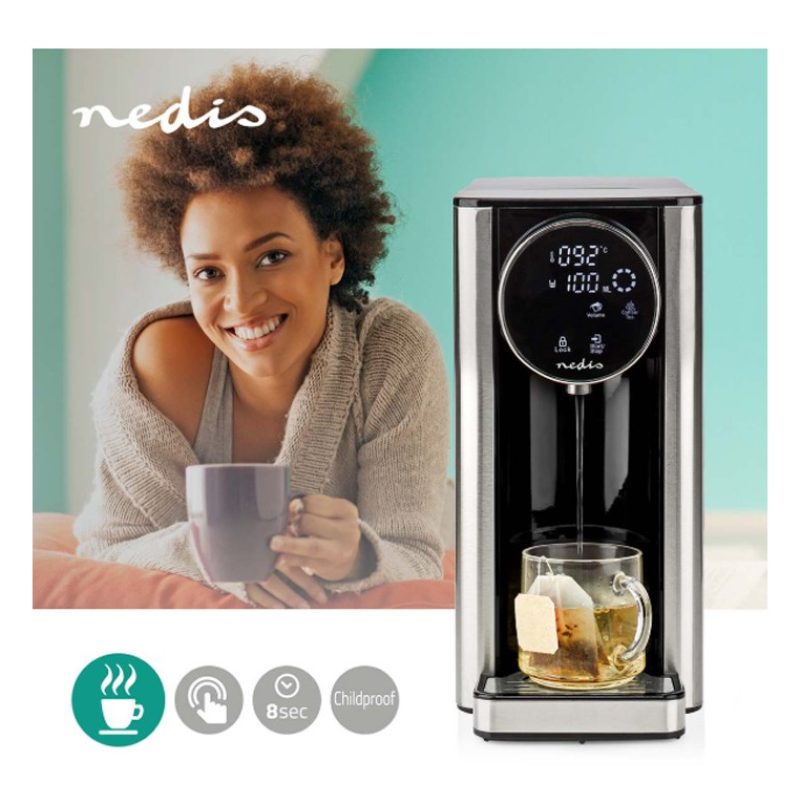 NEDIS Erogatore Istantaneo Acqua Calda Bollente Caffe The Tisane Ho...