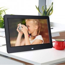 Cornice Digitale HD 10'' Foto JPEG Ingresso USB SD CARD Sveglia Video Calendario