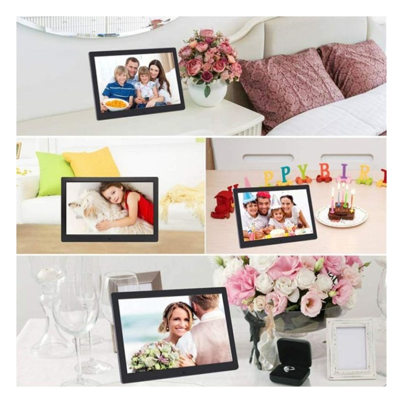 Andowl Cornice Digitale HD 10'' Foto JPEG Ingresso USB SD CARD Sveg...