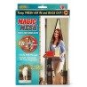 ZANZARIERA TENDA CHIUSURA MAGNETICA MAGIC MESH PORTE BALCONE 210x100 REGOLABILE