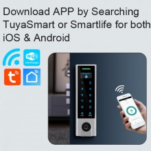Tuya Sistema di Controllo Accessi Smart WiFi RFID TAG Tastiera Touch antivandalo