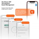 Tuya Sistema di Controllo Accessi Smart WiFi RFID TAG Tastiera Touch antivandalo