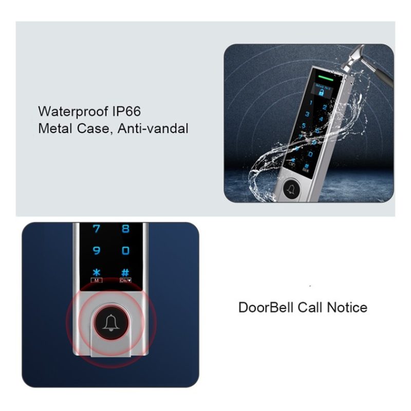 Hongu Tuya Sistema di Controllo Accessi Smart WiFi RFID TAG Tastier...