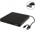 Masterizzatore DVD esterno lettore CD/RW USB per PC computer portatile notebook