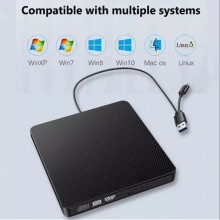 Masterizzatore DVD esterno lettore CD/RW USB per PC computer portatile notebook