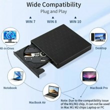 Masterizzatore DVD esterno lettore CD/RW USB per PC computer portatile notebook