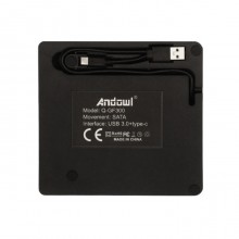 Masterizzatore DVD esterno lettore CD/RW USB per PC computer portatile notebook