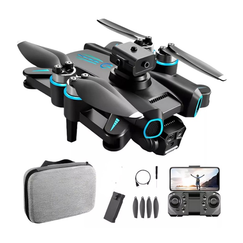 Mini drone quadricottero pieghevole telecamera 4K telecomando smartphone wifi